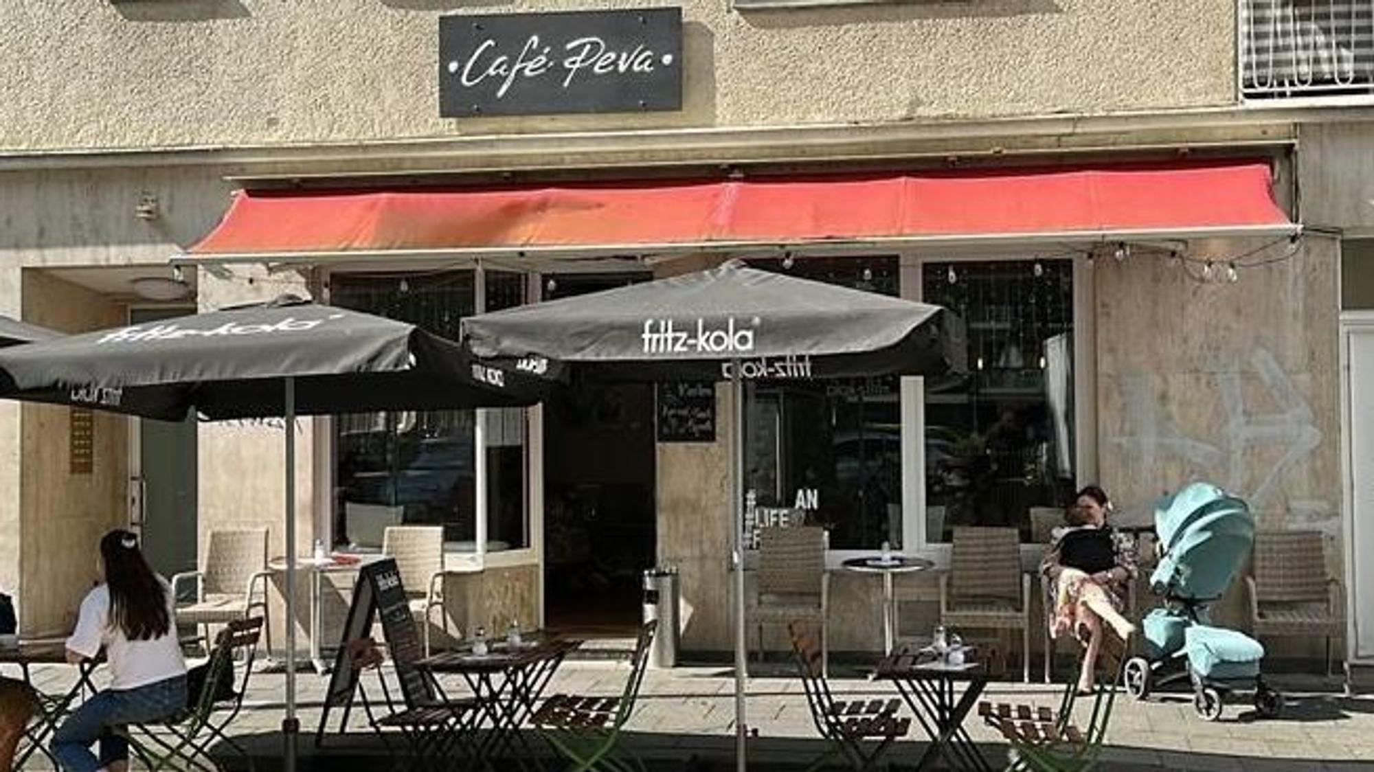 Café Peva in der Südstadt in Köln.