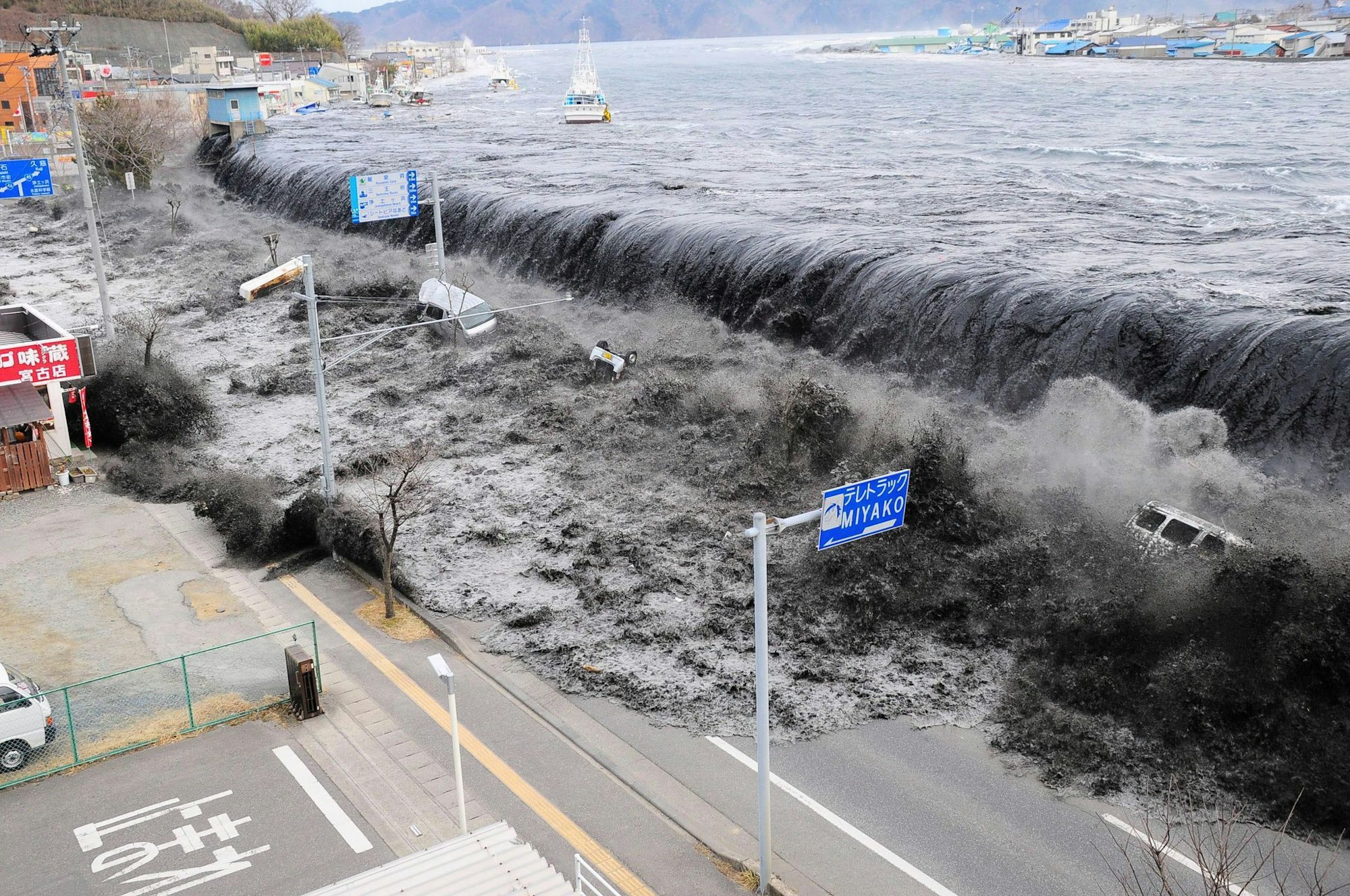Ein Erdbeben und ein Tsunami sorgten im März 2011 für den Super-GAU im Atomkraftwerk Fukushima.