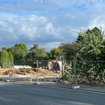 Das Grundstück des ehemaligen Gutshofes Linde