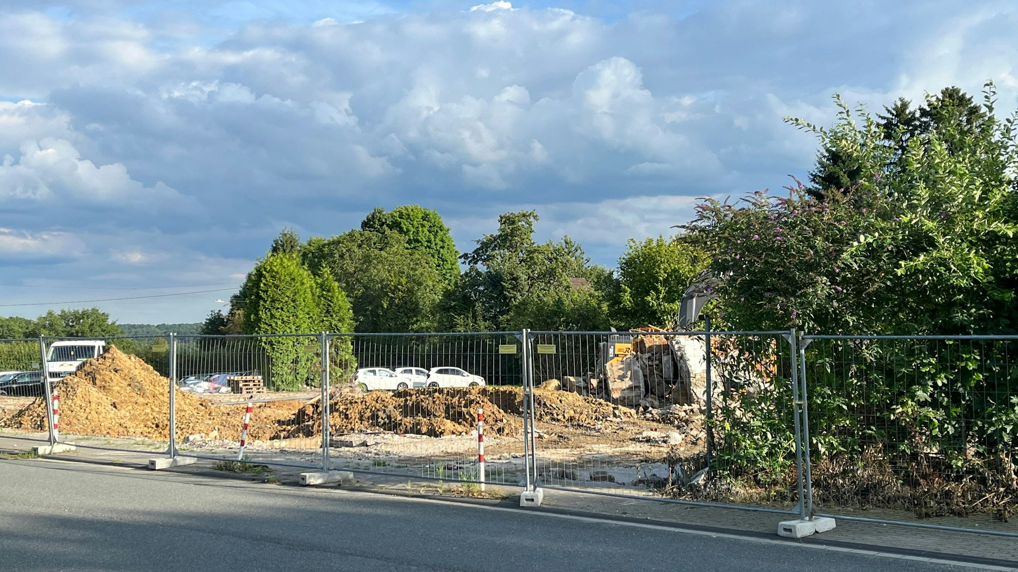 Das Grundstück des ehemaligen Gutshofes Linde