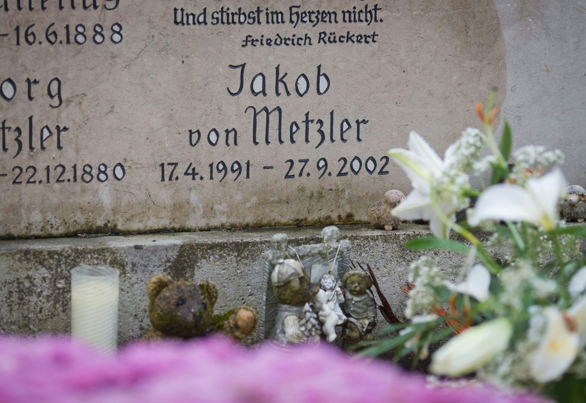 Der elfjährige Jakob von Metzler wurde 2002 entführt und getötet. (Archivbild)