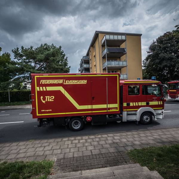 Rheinallee, Feuerwehr. Bild: Ralf Krieger