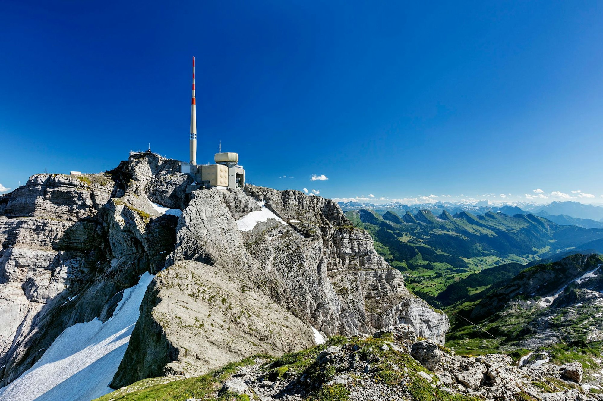 Markanter Berg: Der Säntis ist das Wahrzeichen des Appenzellerlandes.