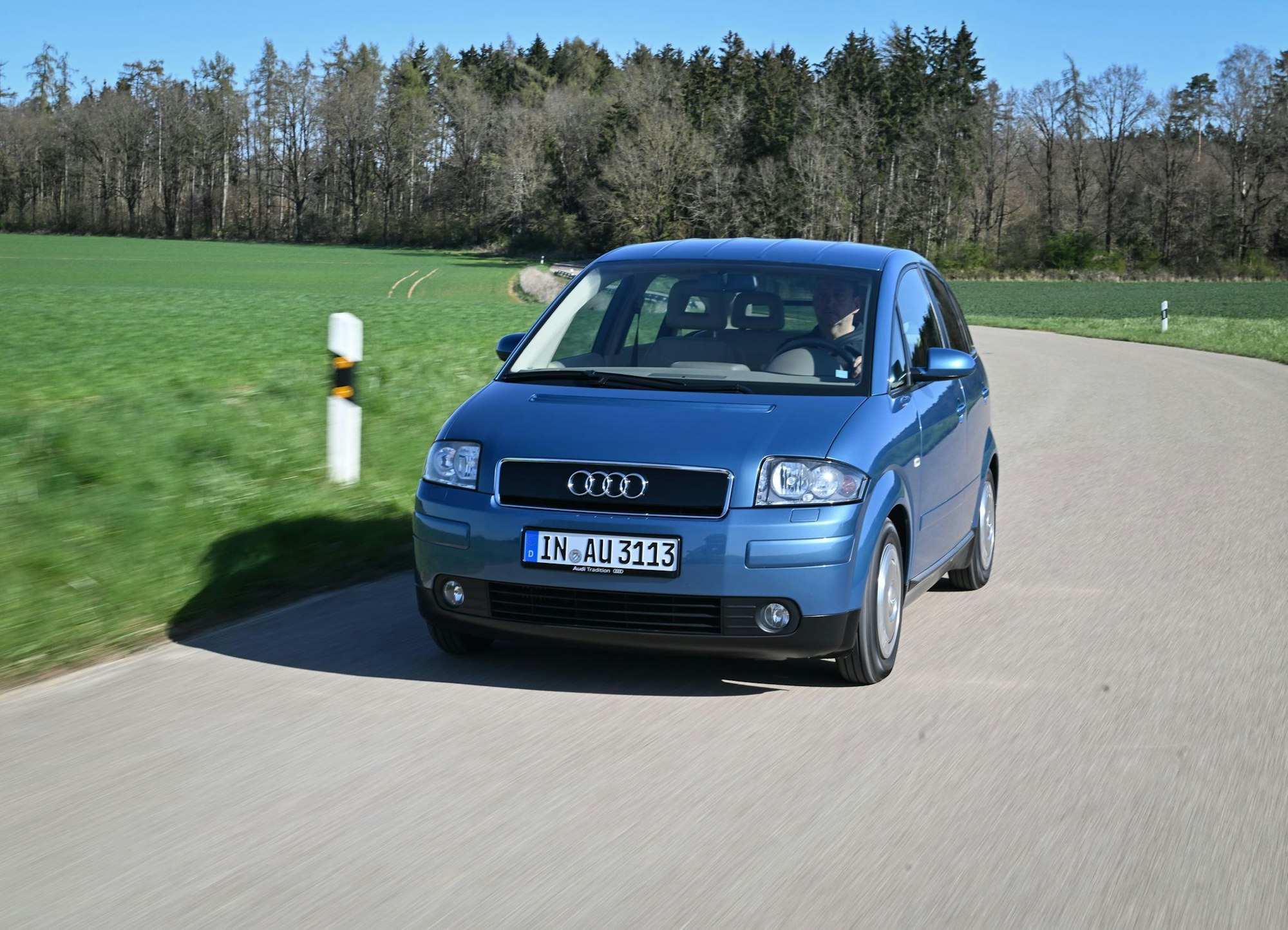 Formvollendet: Vielen gilt der Audi A2 als Designikone.