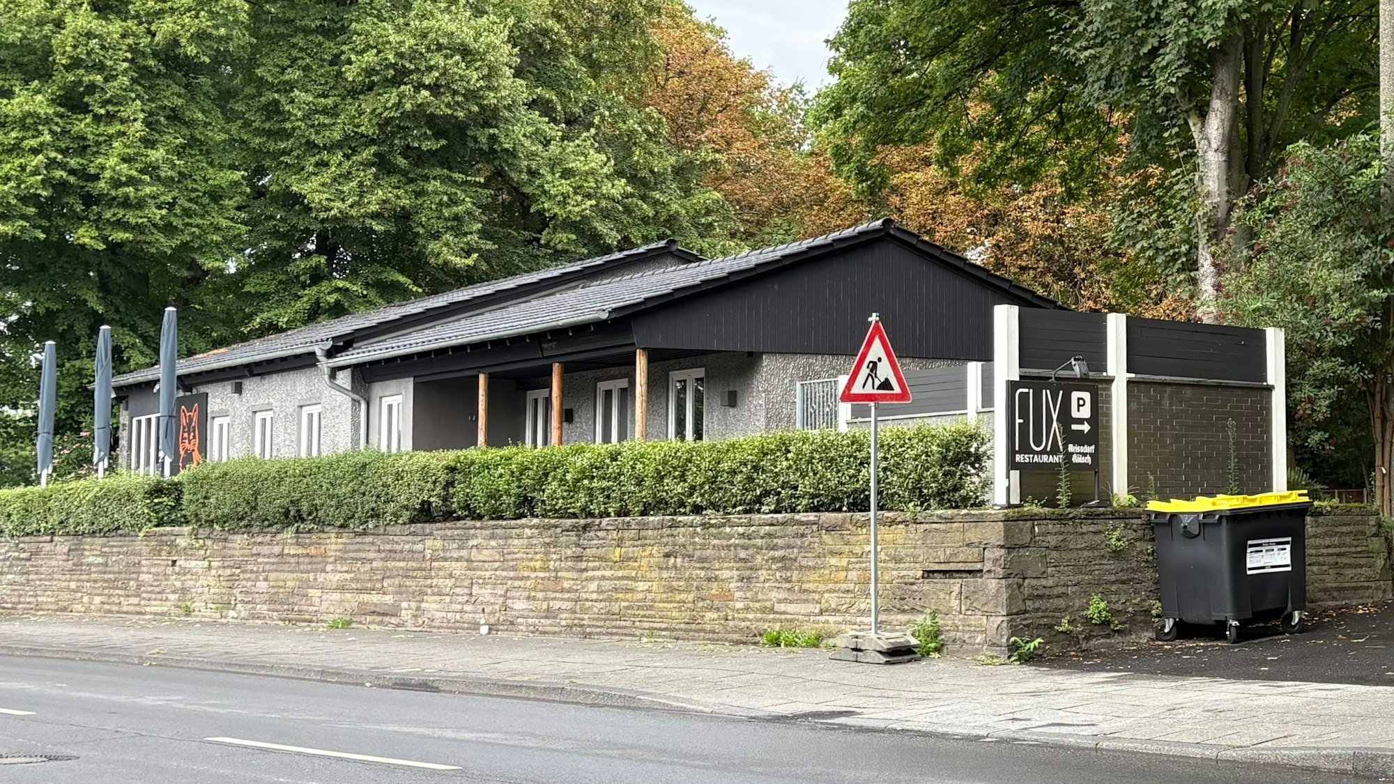 Das Restaurant Fux am Rhein ist 2025 neu eröffnet worden.