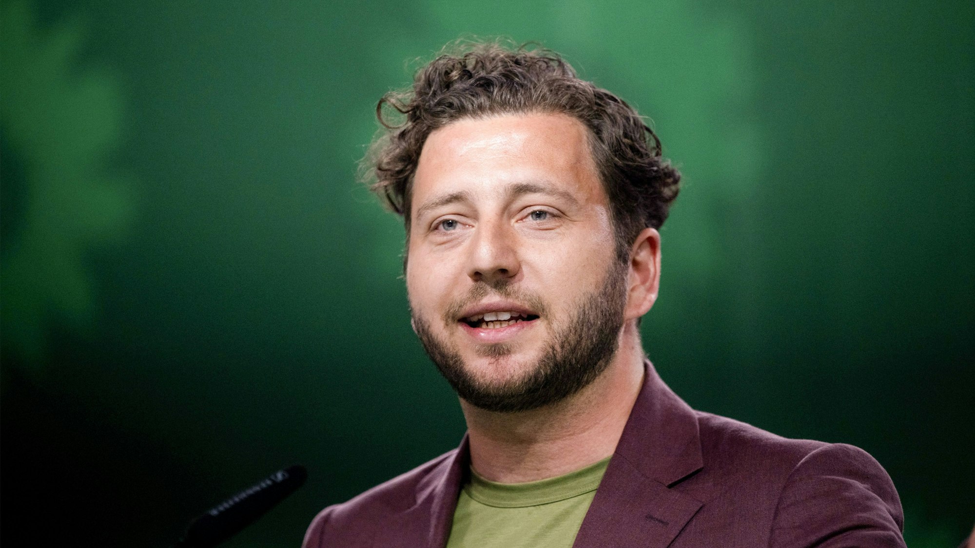 Grünen-Bundesvorsitzender Felix Banaszak. (Archivbild)