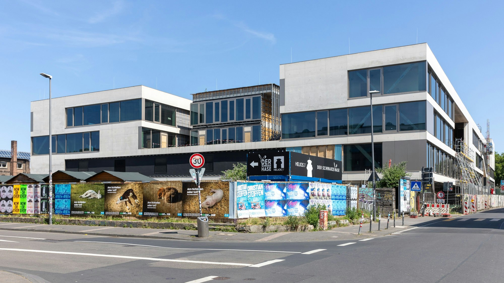 Der Neubau der Heliosschule.