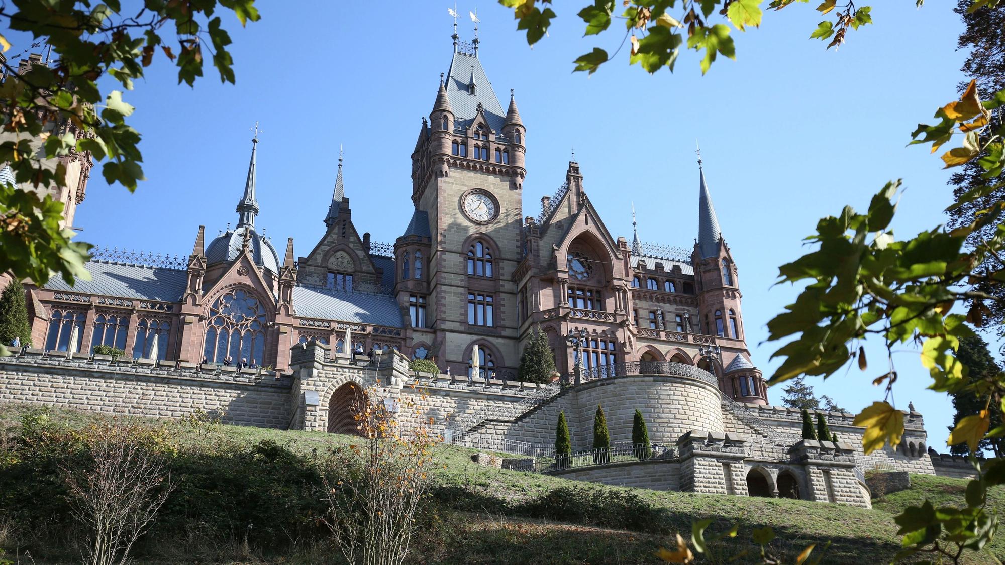 Schloss Drachenburg im Siebengebirge.