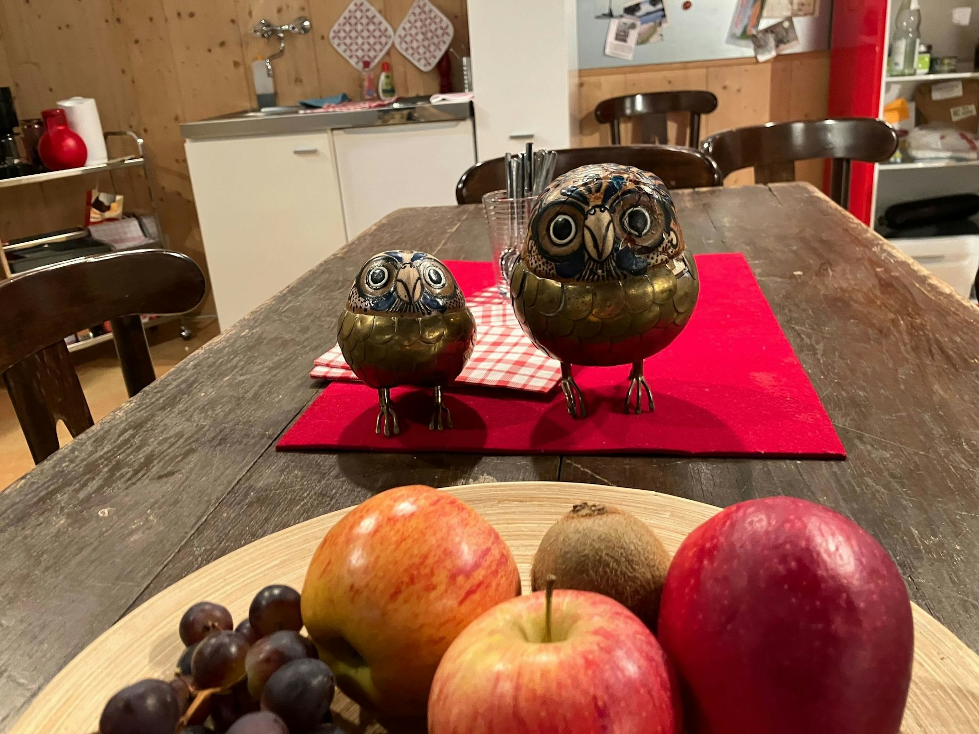 Seit Staffel eins dabei: zwei Eulen.