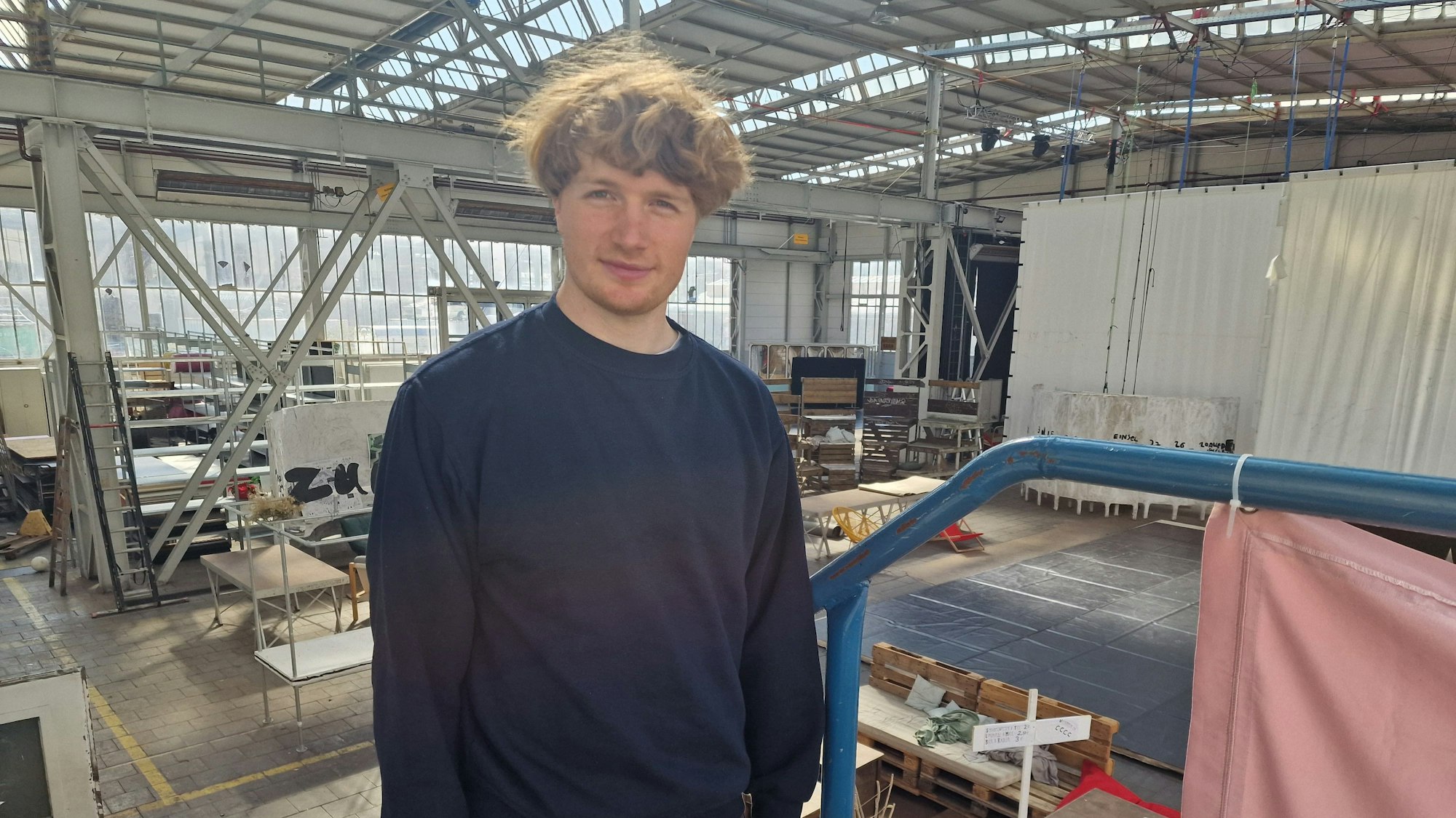 Dominikus Moos vom CCCC, Hallen Kalk