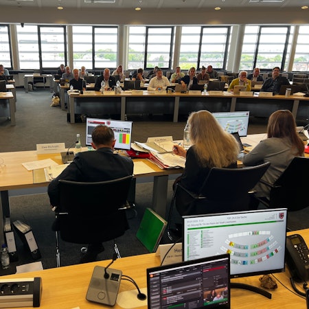 Ratssaal Leverkusen Bild: ralf Krieger