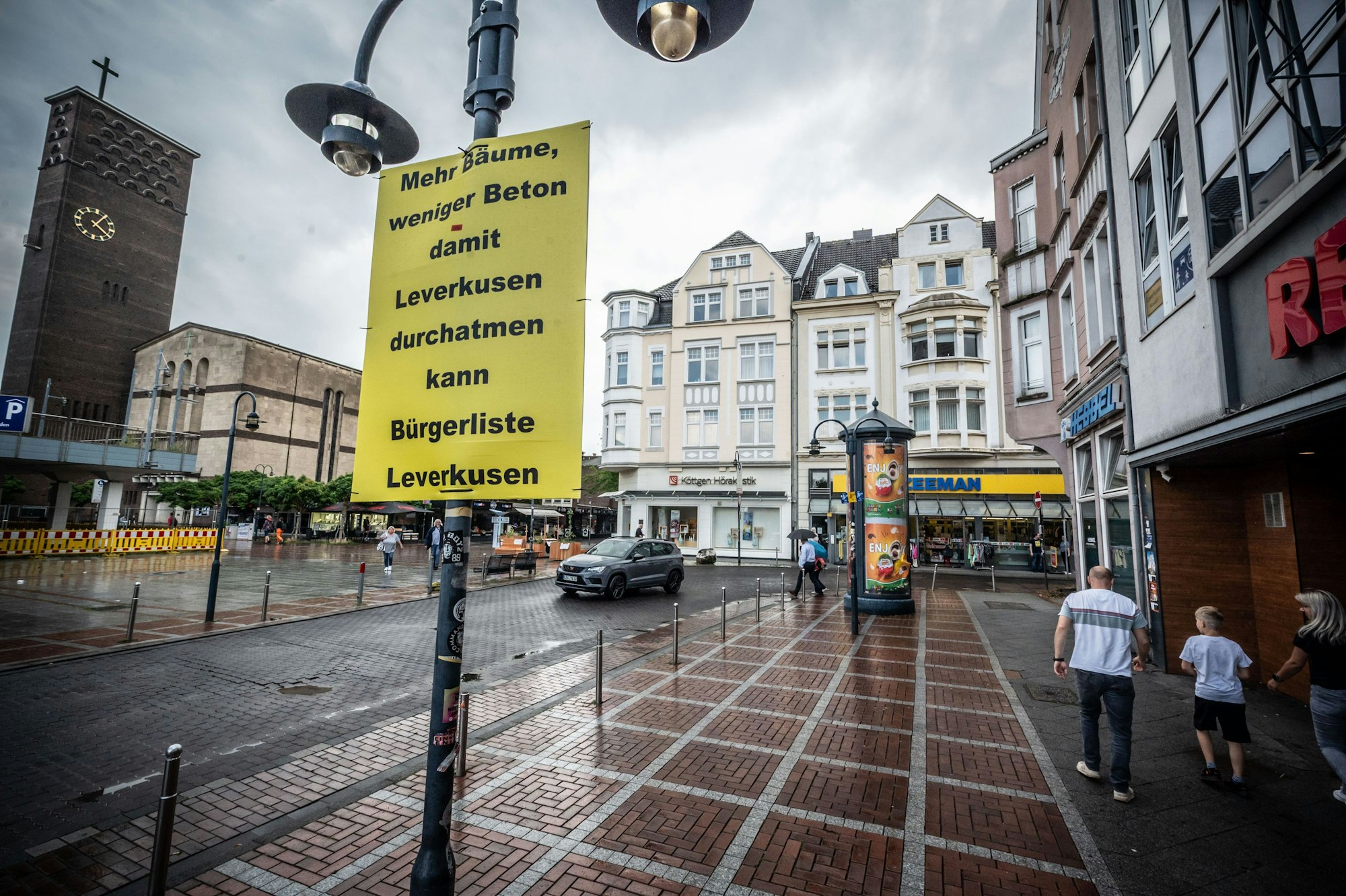Wahlplakat Bürgerliste. Bild: Ralf Krieger