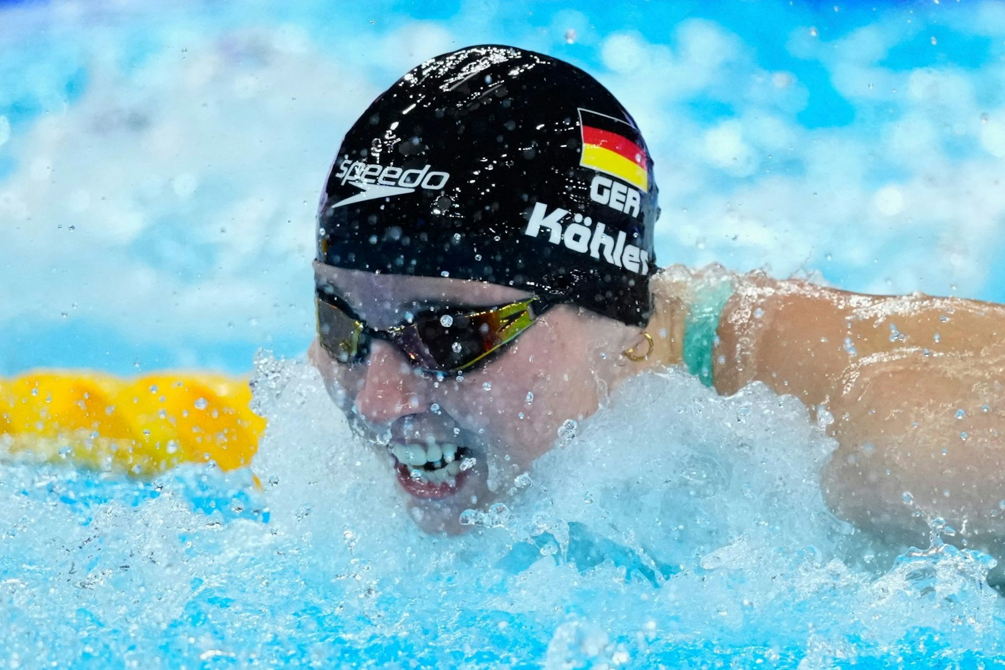 Angelina Köhler hat es in ihrem Halbfinale spannend gemacht.