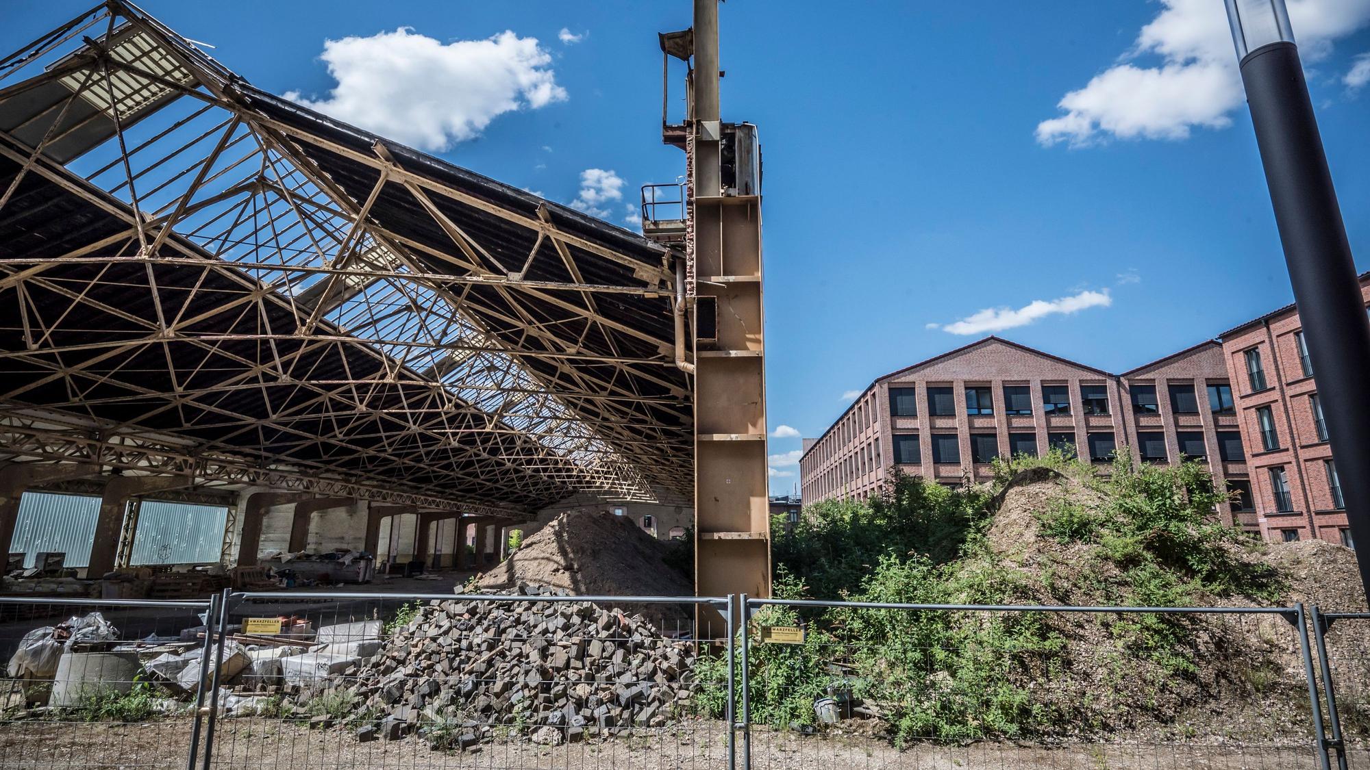 Cube besitzt und baut in der Bahnstadt Immobilien, hier ein Foto aus 2025.