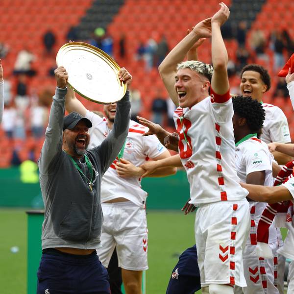 Trainer Stefan Ruthenbeck gewann mit den A-Junioren des 1. FC Köln im vergangenen Jahr die Deutsche Meisterschaft.