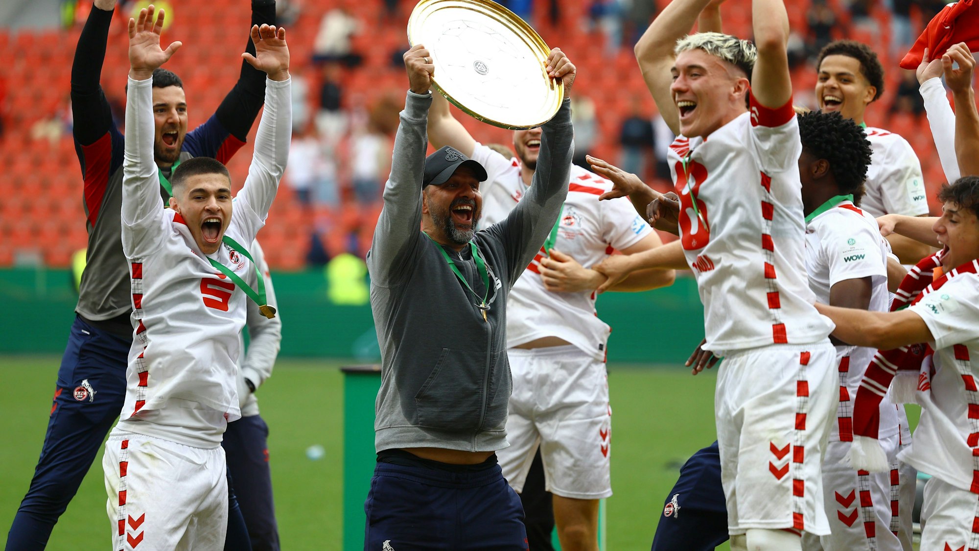 Trainer Stefan Ruthenbeck gewann mit den A-Junioren des 1. FC Köln im vergangenen Jahr die Deutsche Meisterschaft.