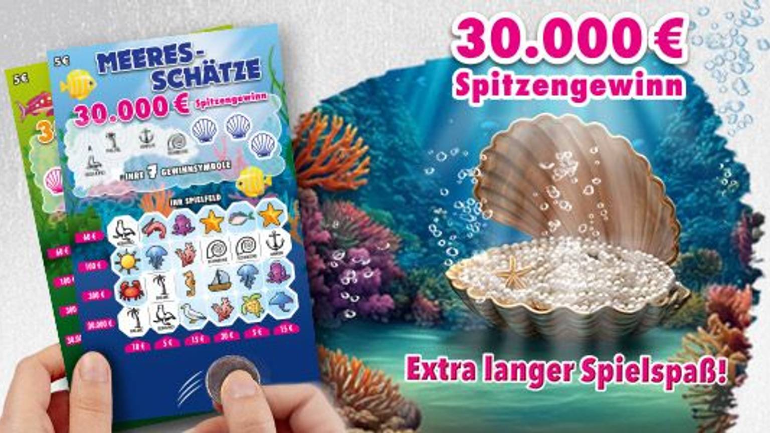 WestLotto-Rubbellos „Meeres-Schätze“