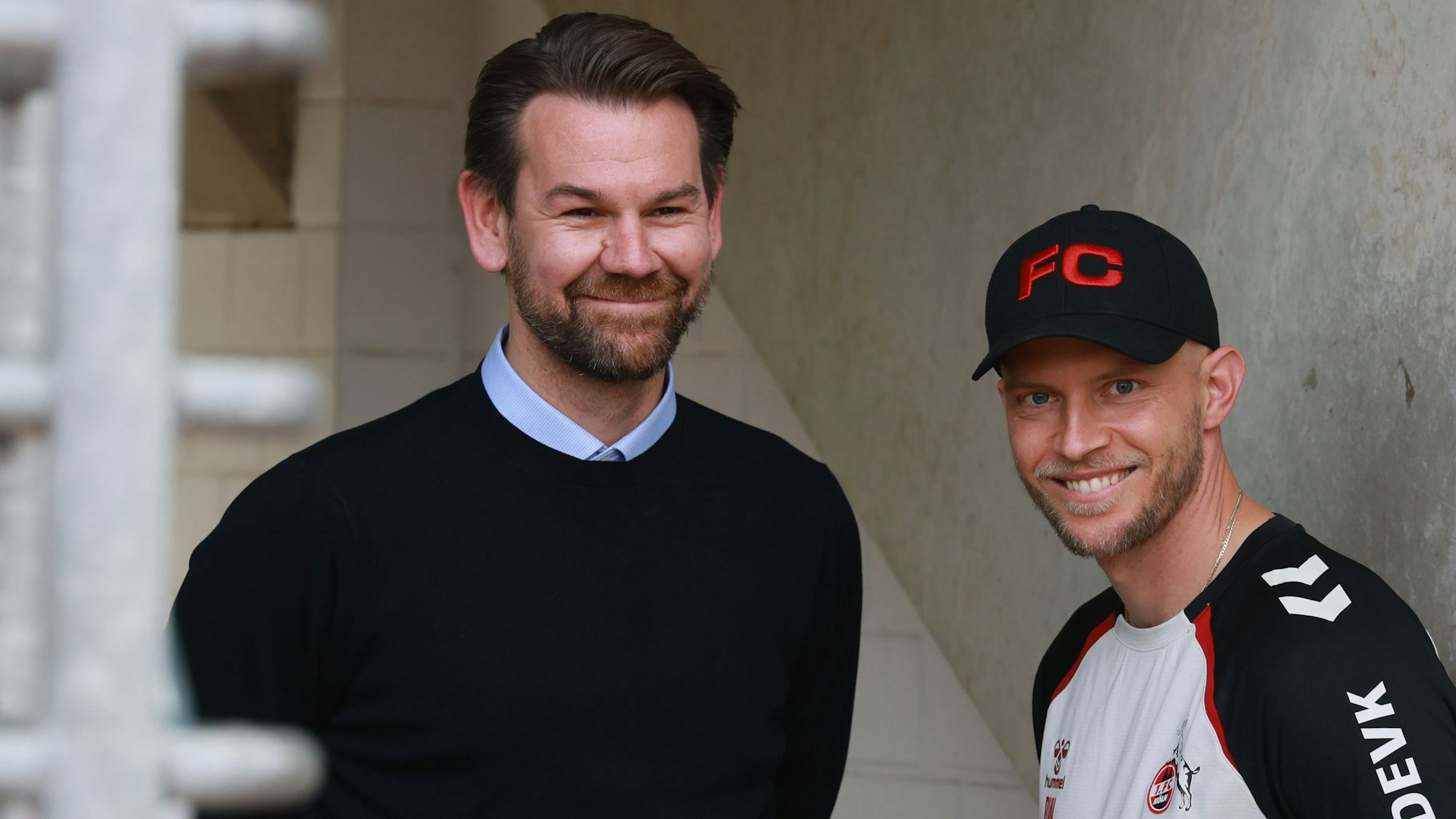 FC-Sportchef Thomas Kessler mit Co-Trainer René Wagner