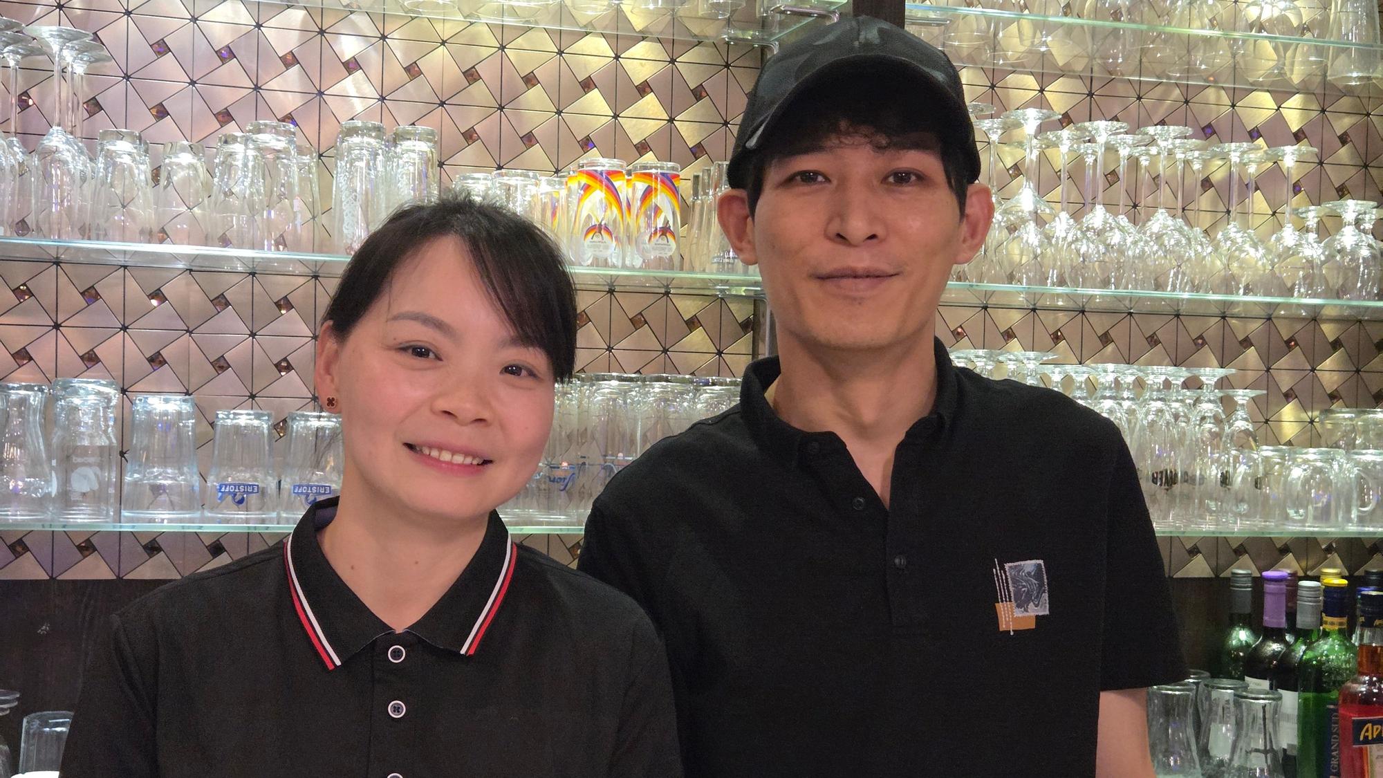 Kimchi Gourmet: Inhaber des Restaurants: Xiaowen Zhang (rechts) und seine Frau Ruonan Ye.
