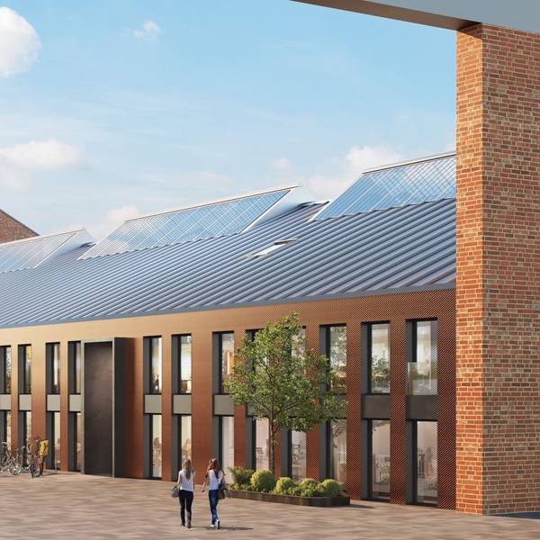 Cube Real estate Visualisierungen, Baugenehmigung für Werk³ in Leverkusen erteilt