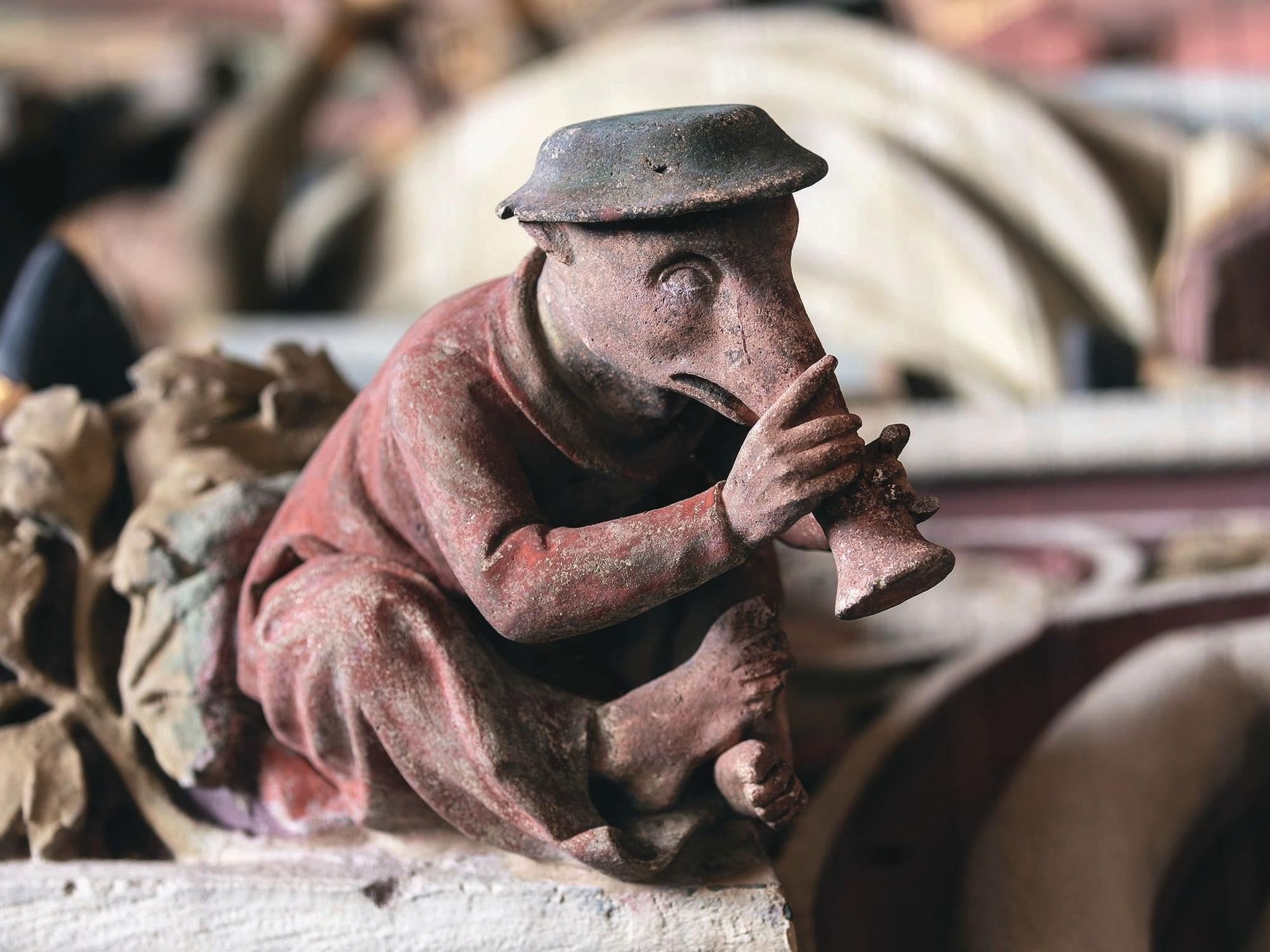 „Nasentrompeter“ aus dem Freiburger Münster