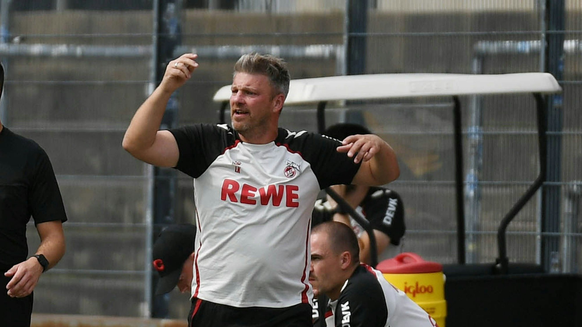 Mit der Anfangsphase konnte Lukas Kwasniok nicht zufrieden sein.