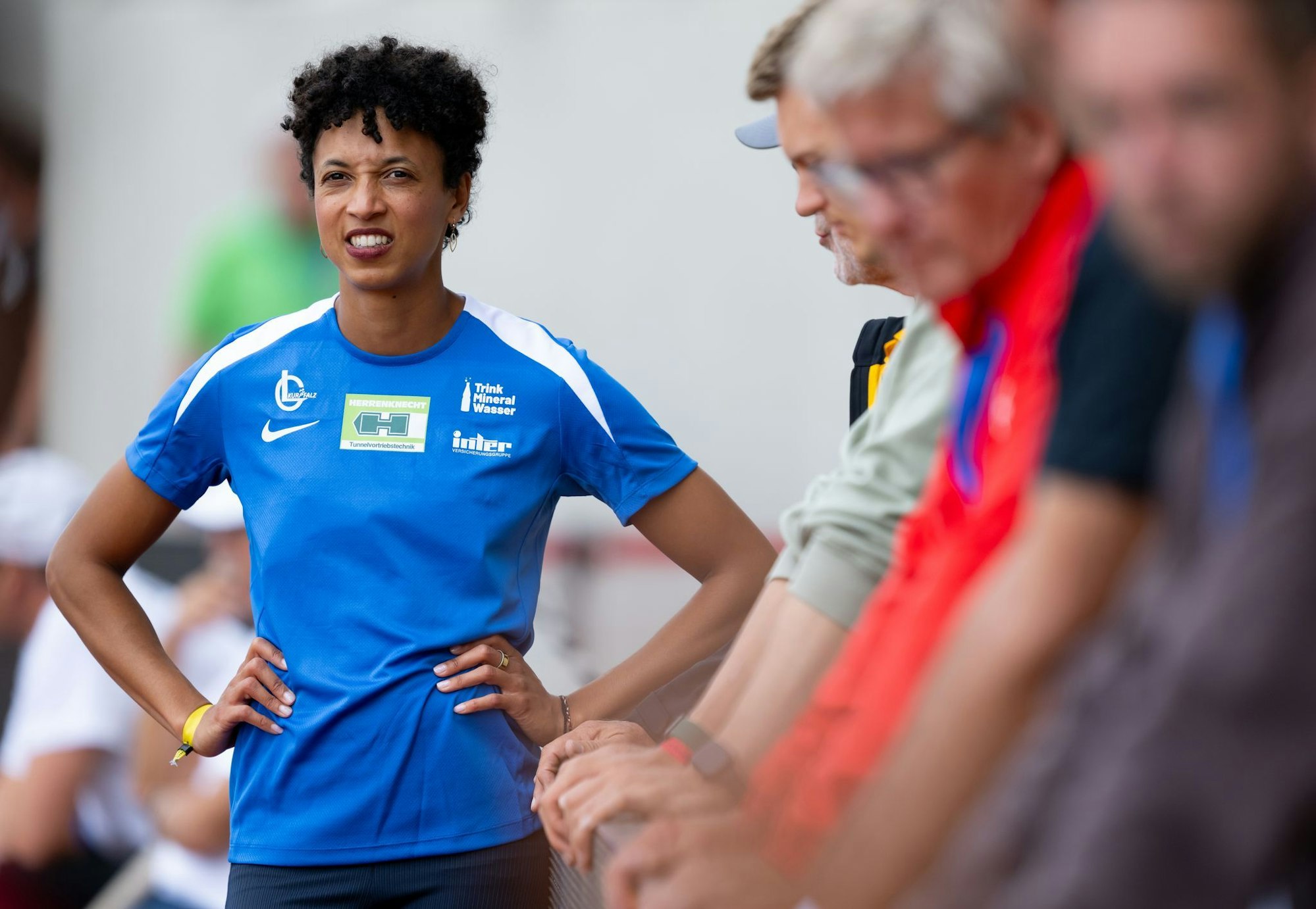 Malaika Mihambo hatte zunächst Probleme beim Anlauf.