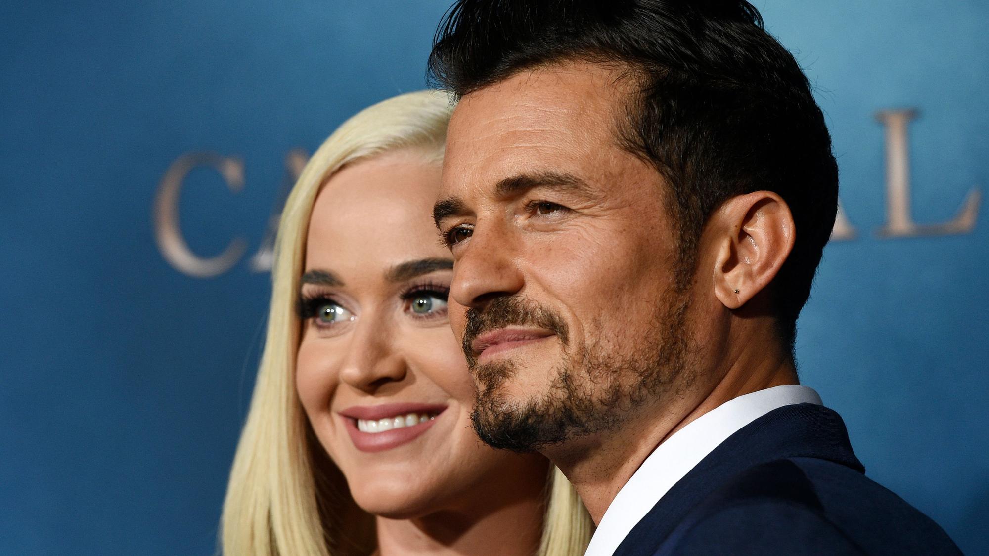 Orlando Bloom mit seiner Ex-Frau Katy Perry im August 2018.