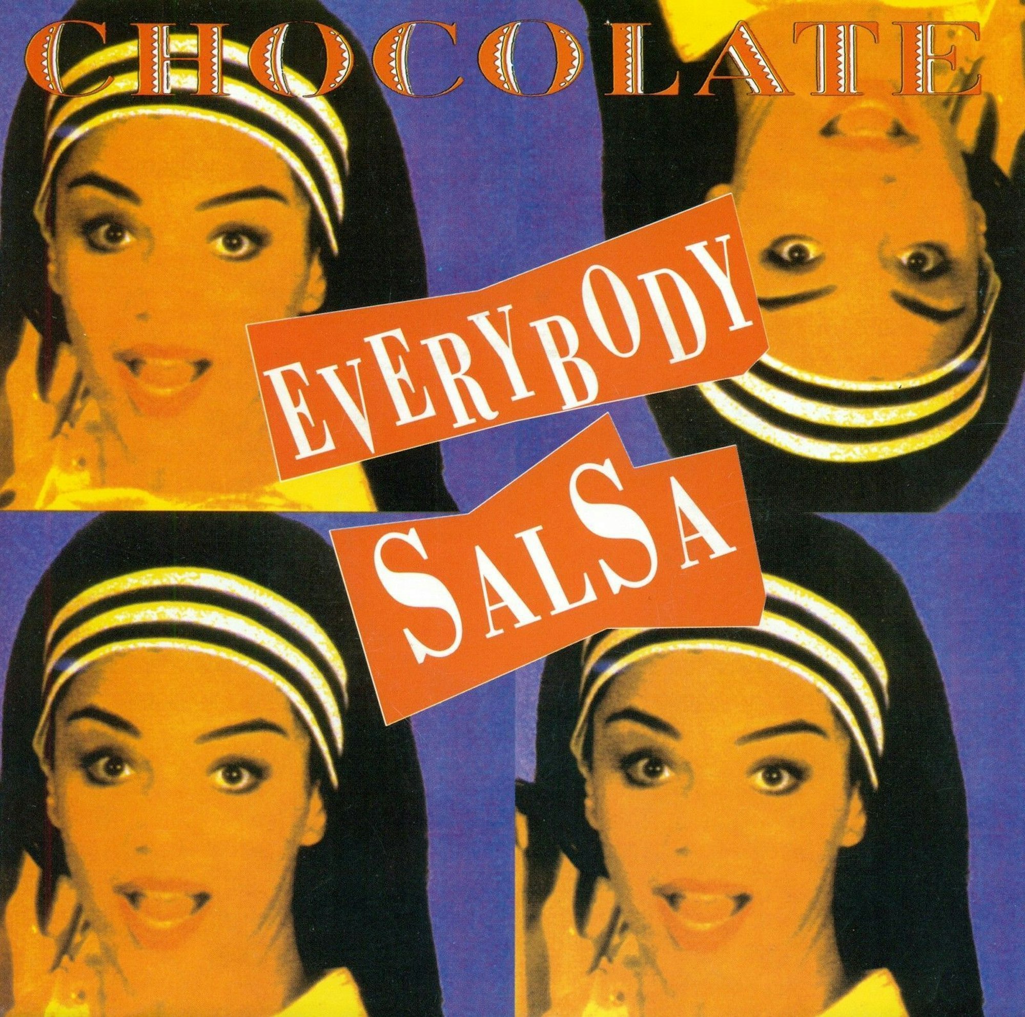 Mit der Formation Chocolate landete Verona Feldbusch einen kleinen Hit: „Ritmo de la Noche“ erreichte 1990 die Charts nicht nur in Deutschland, sondern auch in den Niederlanden, Großbritannien, Frankreich und Spanien. (Bild: Eastwest)