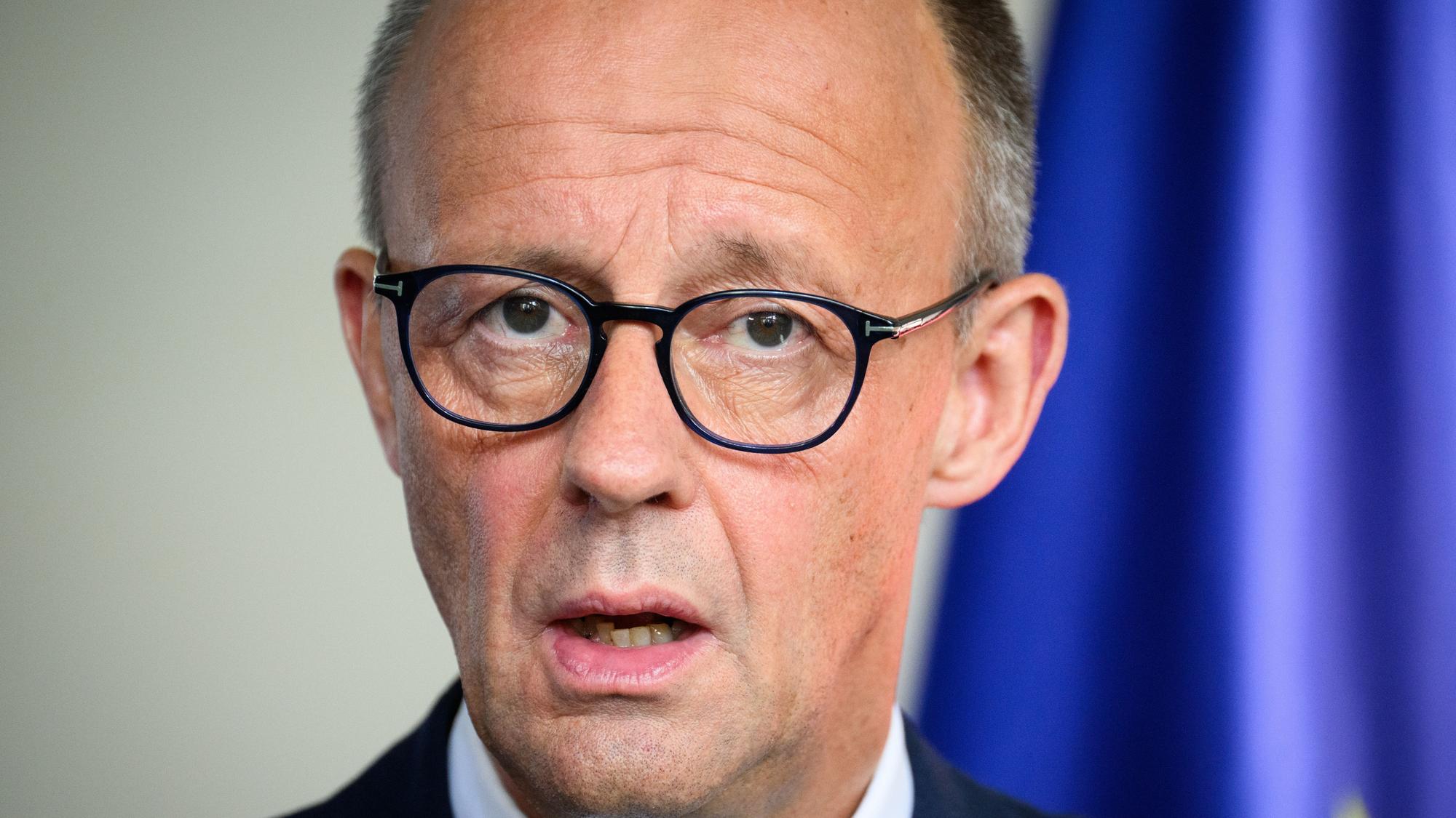 Bundeskanzler Friedrich Merz (CDU) im Bundeskanzleramt.