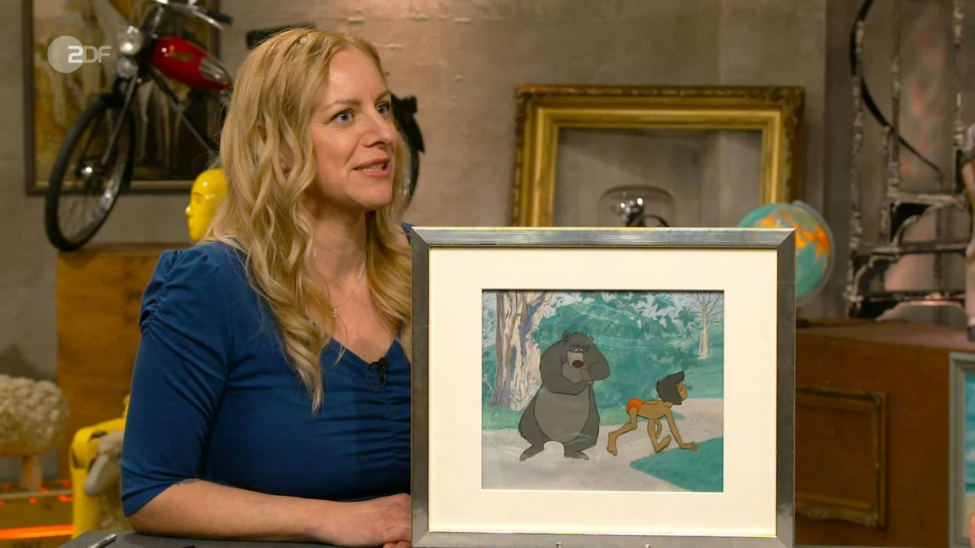 1,5 Millionen einzelner Bilder waren nötig, um den Film „Das Dschungelbuch“ zu erstellen. Im Disneyland in Kalifornien konnte man sie als Souvenir kaufen. (Bild: ZDF)