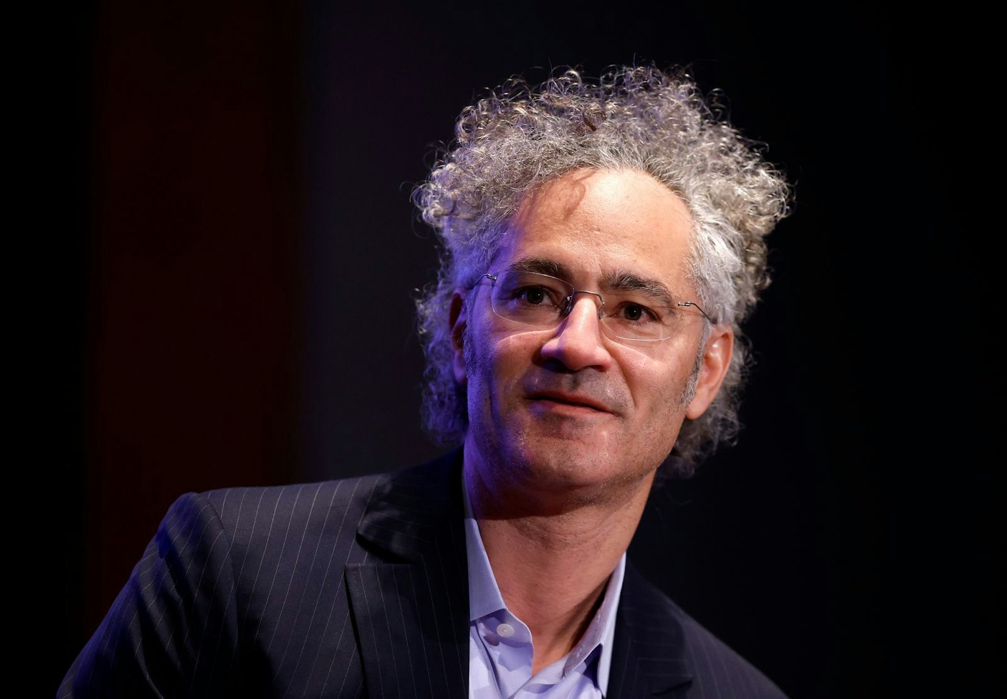 Sein Unternehmen scheint auf einem unaufhaltsamen Weg nach oben zu sein: Alex Karp, CEO von Palantir. (Bild: Getty Images / Kevin Dietsch)