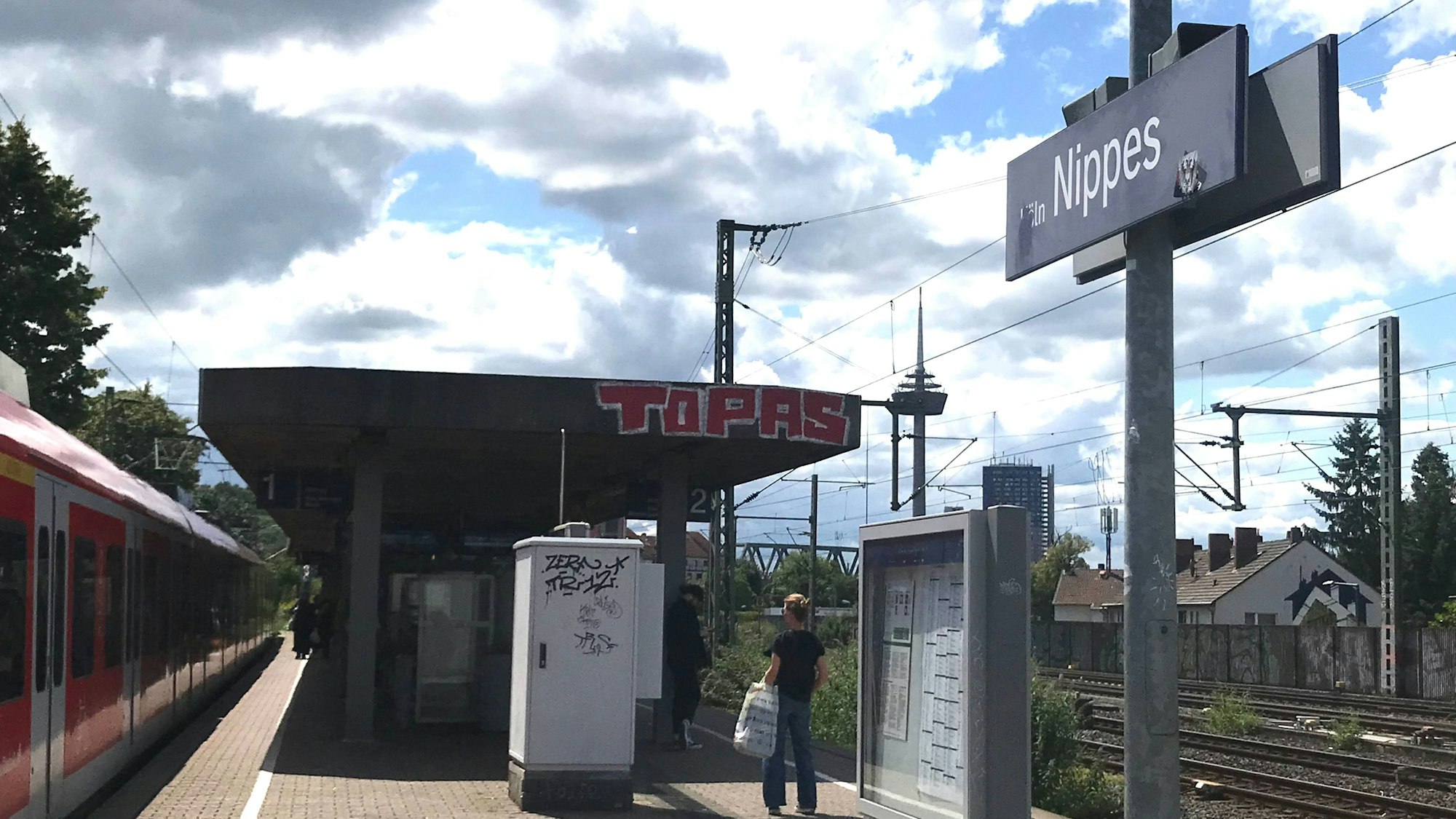 Der S-Bahnhof Nippes in Köln.
