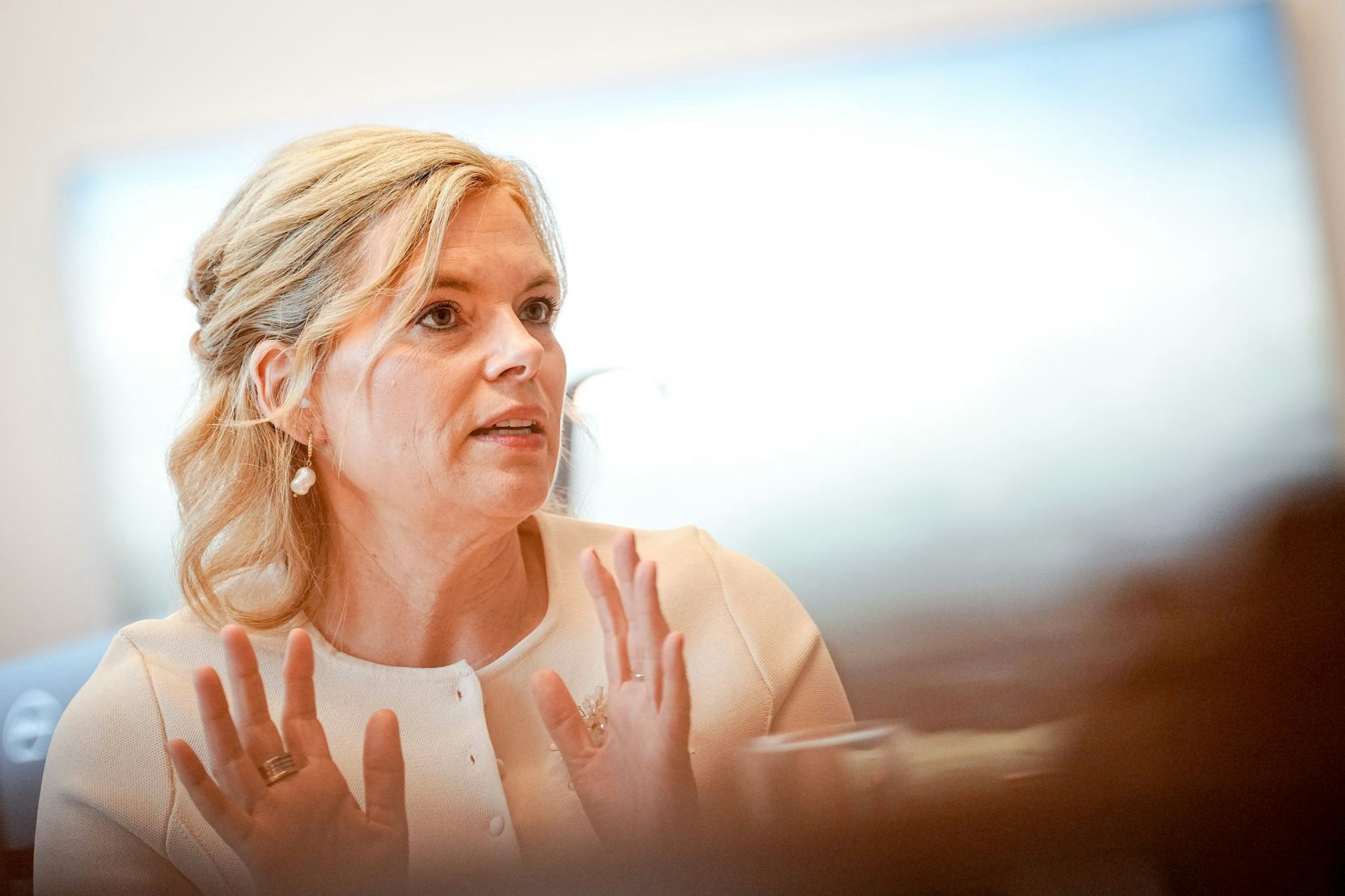 Bundestagspräsidentin Julia Klöckner kritisiert eine Entwertung der Erststimme.