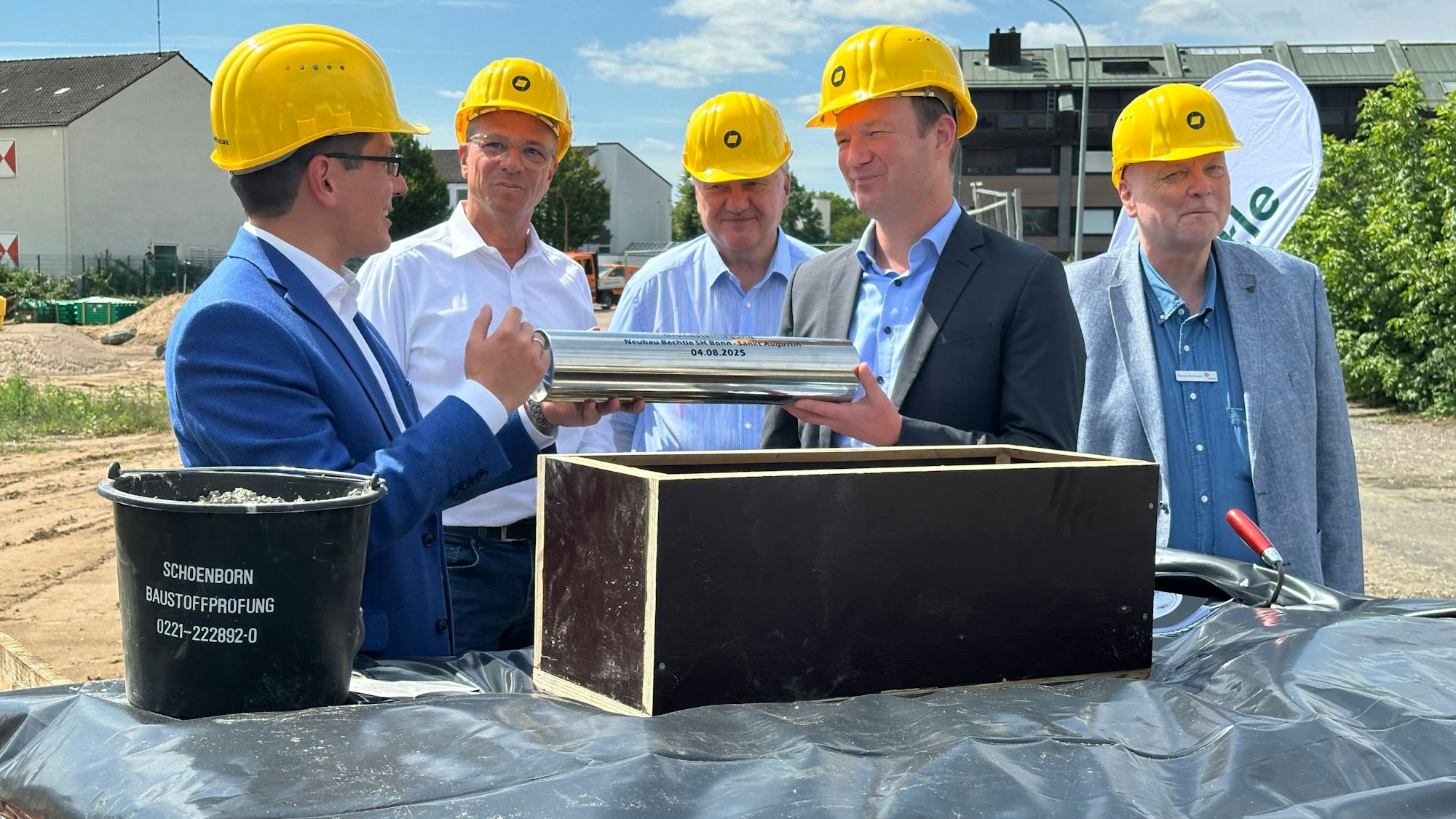 Grundsteinlegung Bechtle