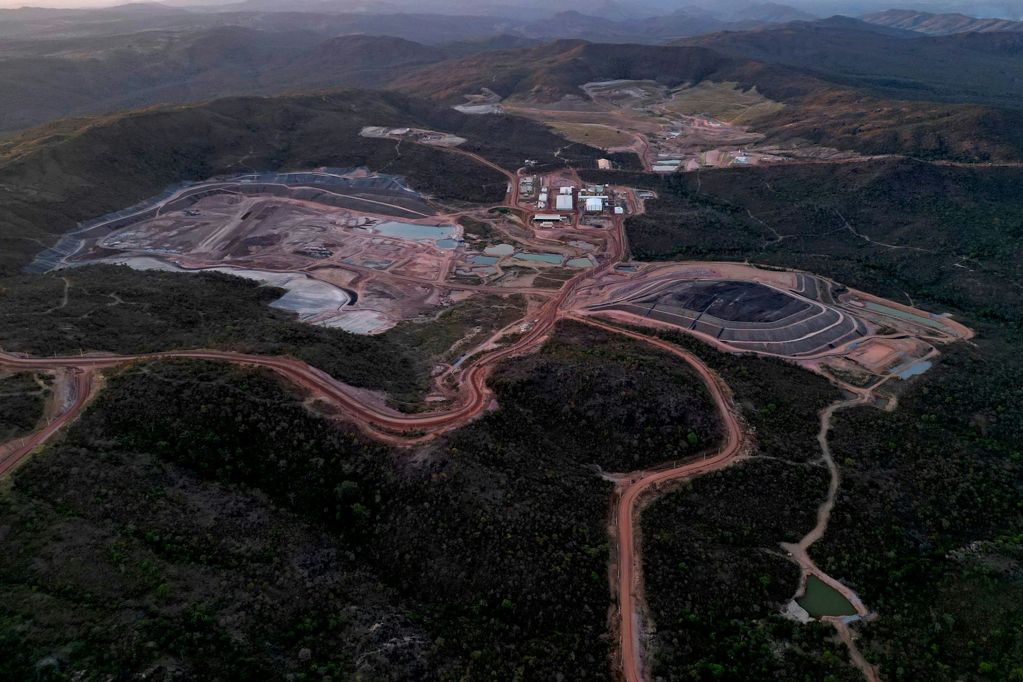 In dieser Mine in Brasilien werden seltene Erden gefördert. Weltweit liegt ein Großteil der Produktion allerdings in chinesischer Hand. (Archiv)