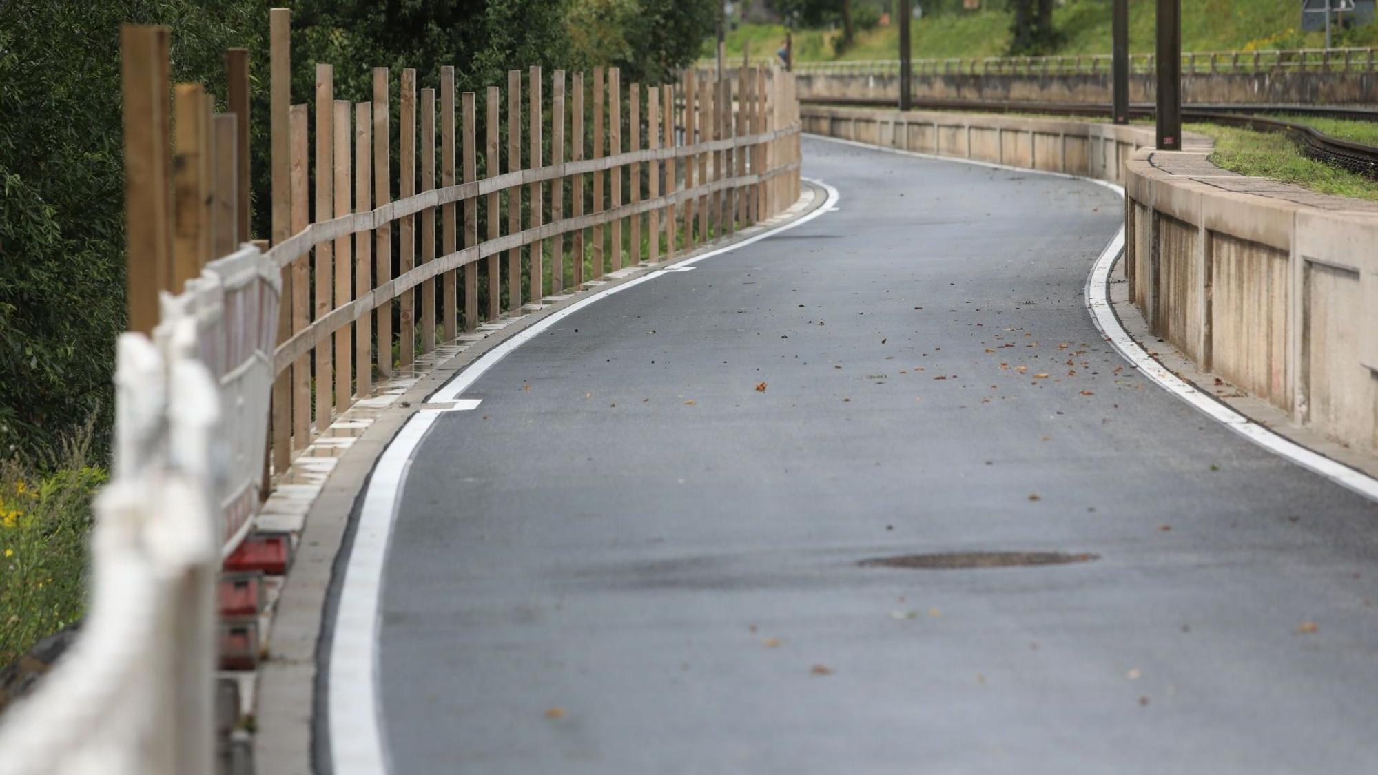 Neuer Radweg zwischen Rhöndorf und Königswinter