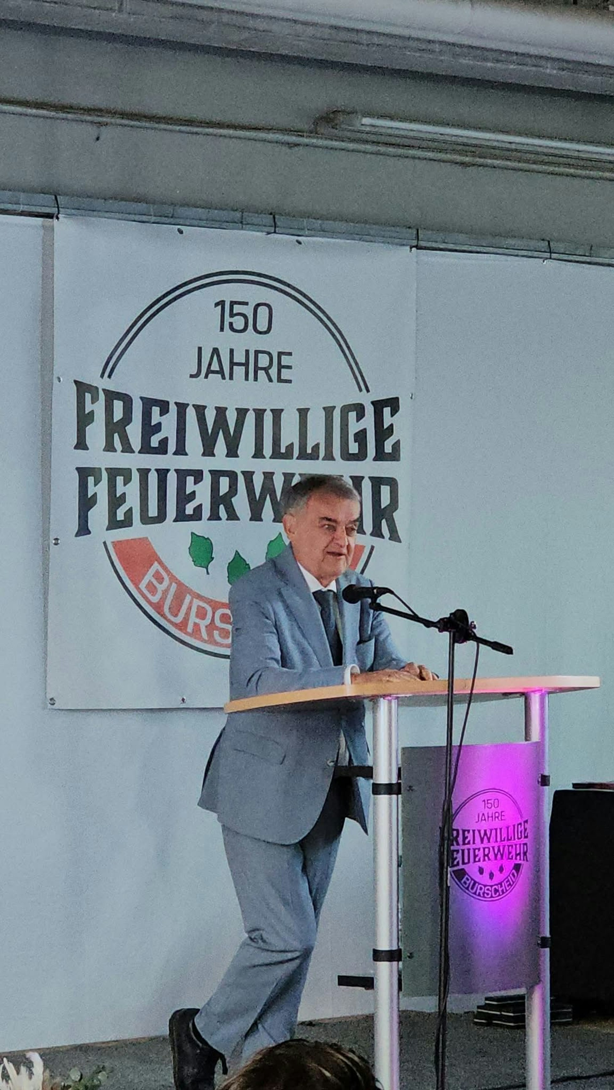 Innenminister Herbert Reul fand in seiner Ansprache emotionale und zugleich kraftvolle Worte.