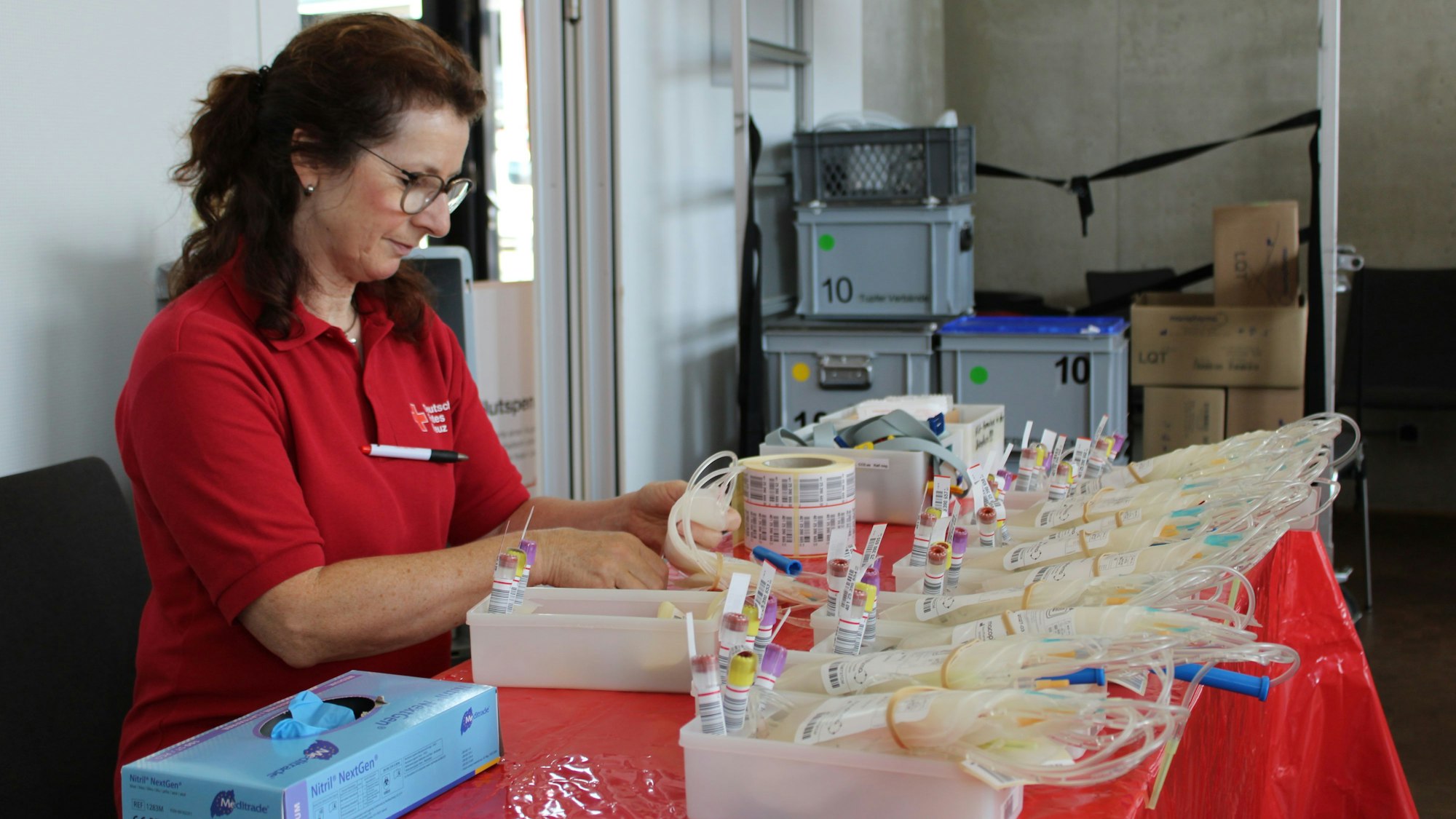 Vor allem in den Sommerferien mangelt es an Spenderinnen und Spendern.