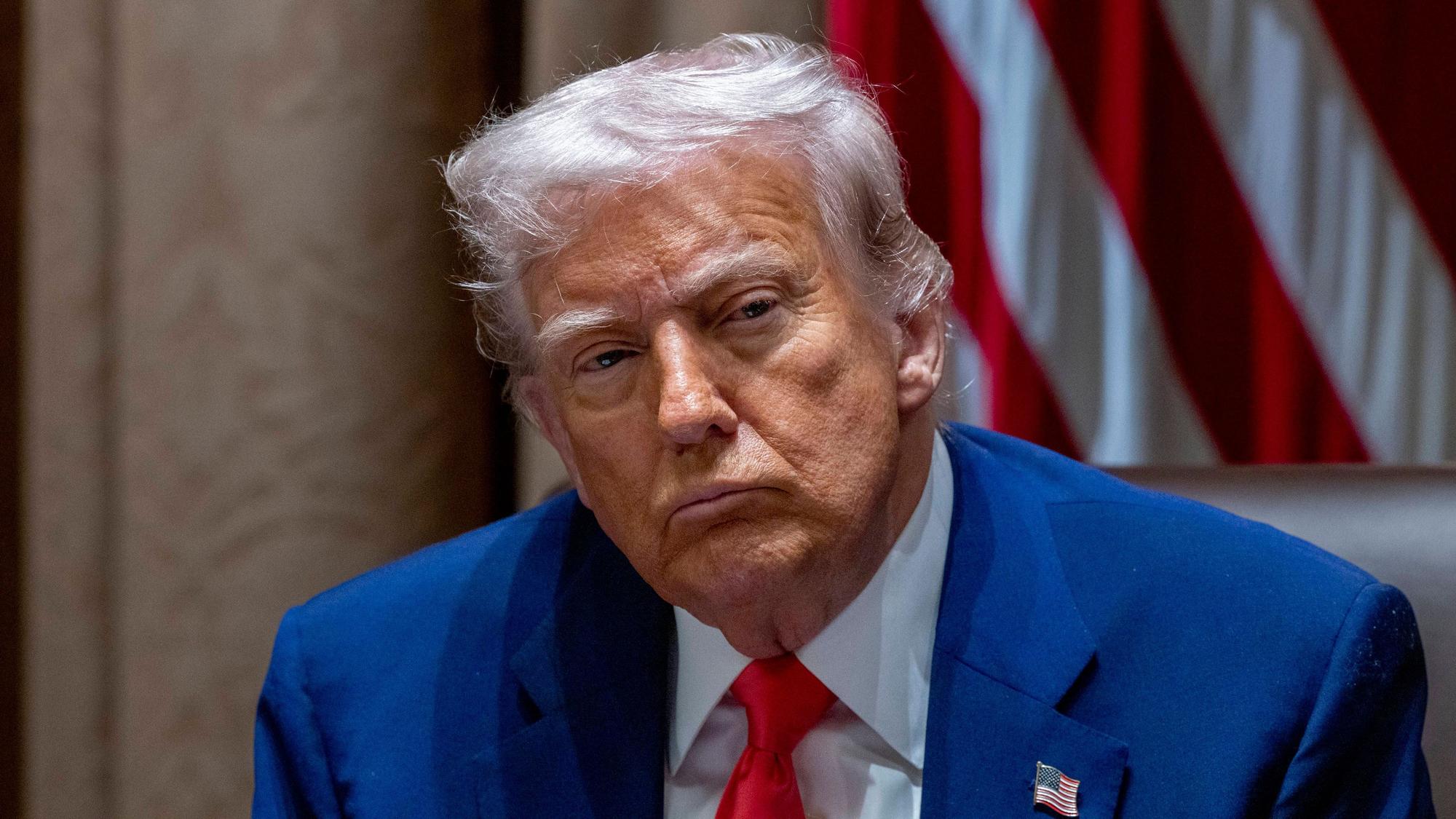 Donald Trump bediente bereits im Wahlkampf rassistische Stereotype (Archivbild)