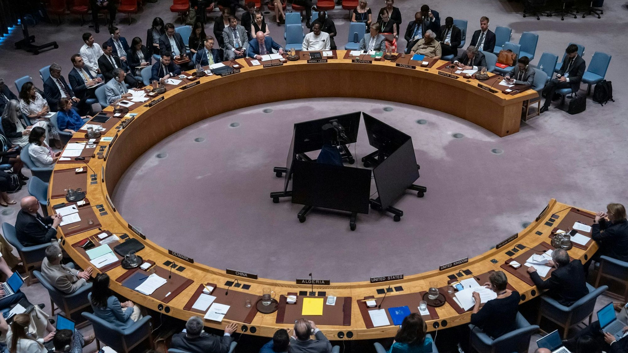 Vertreter im UN-Sicherheitsrat zeigen Mitgefühl mit den Geiseln in Gaza, üben aber auch Kritik an Israel.
