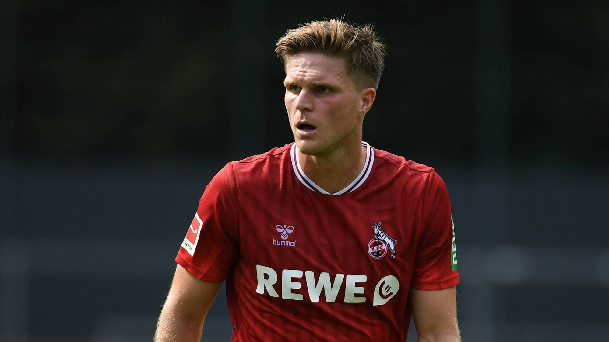 03.08.2025, xophax, Fussball , 1.FC Köln 1.FC Köln Fussball-Bundesliga Vorbereitung, Testspiel 1.FC Köln gegen Vitesse Arnheim Saison 2025/2026 Marius Bülter Köln *** 03 08 2025, xophax, Soccer , 1 FC Köln 1 FC Köln Soccer Bundesliga preparation, Test match 1 FC Köln vs Vitesse Arnhem Season 2025 2026 Marius Bülter Köln