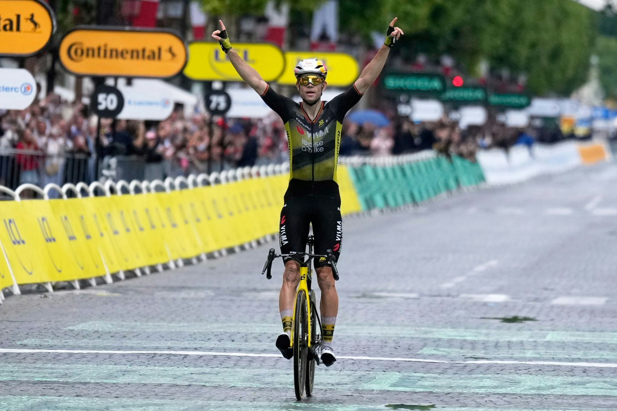 Wout van Aert hat sich für die Deutschland-Tour angemeldet.