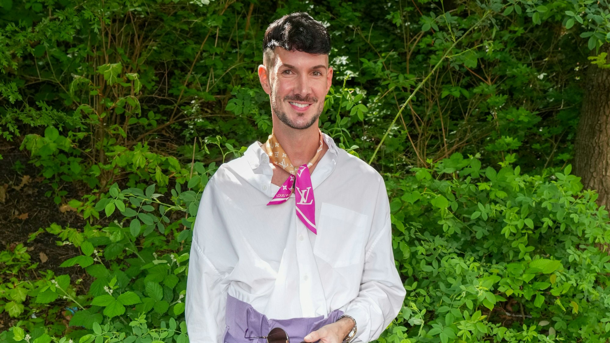 Kevin Schäfer beim BILD Renntag.