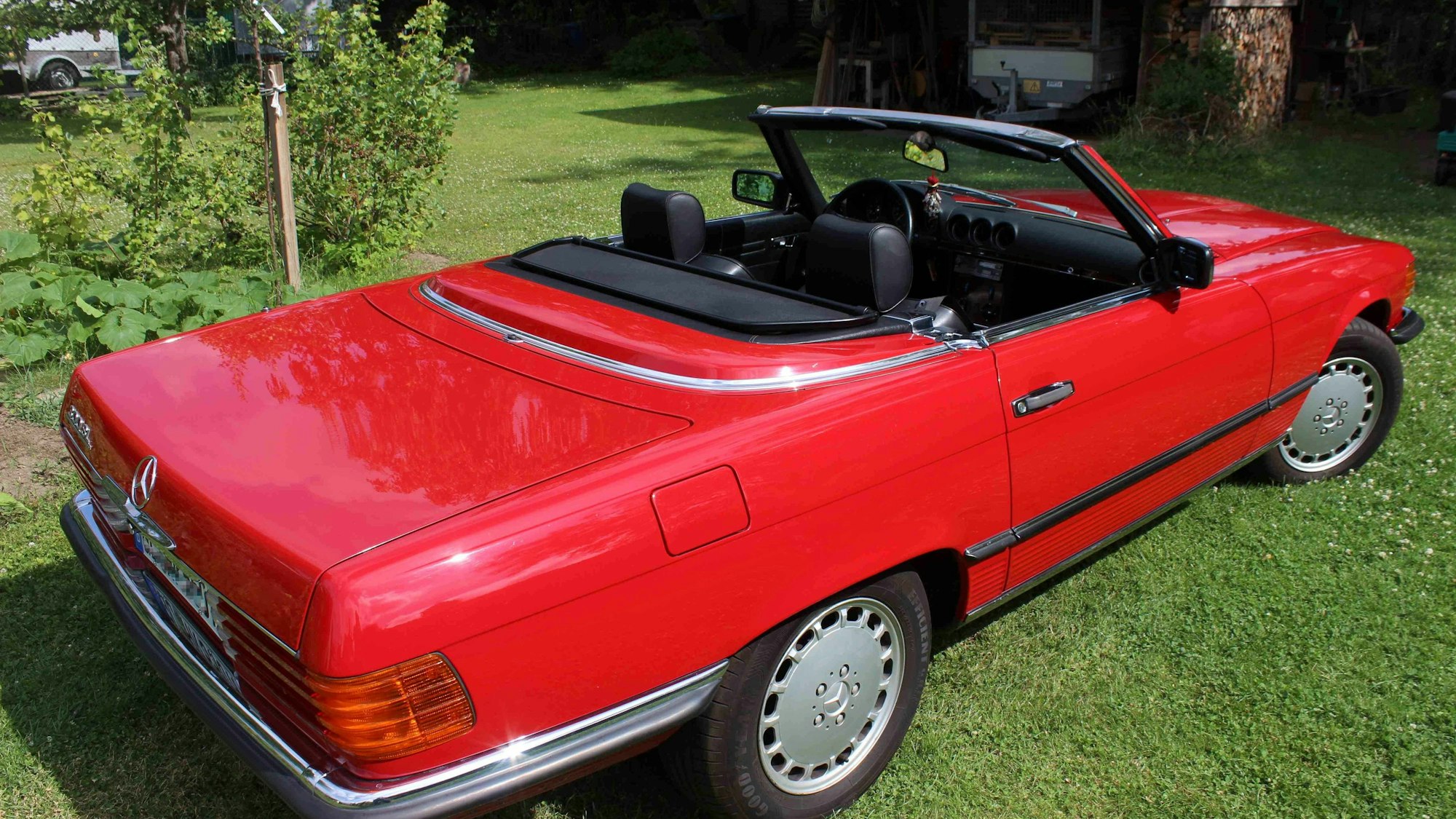 Zeitloser Klassiker: Der Mercedes der Baureihe 107 wurde von 1971 bis 1989 produziert.