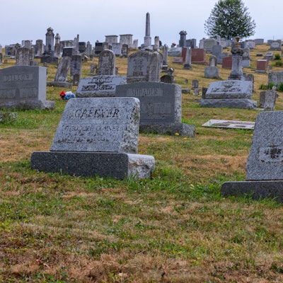 Friedhof in Virginia.