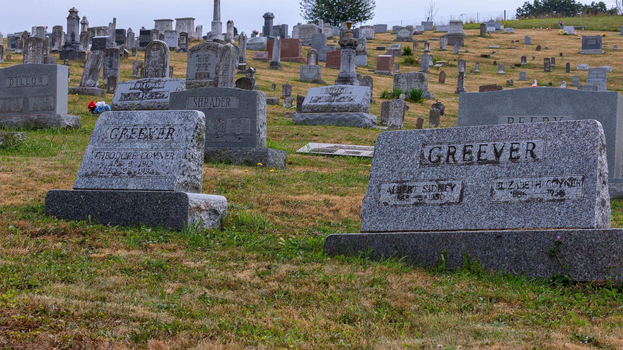 Friedhof in Virginia.