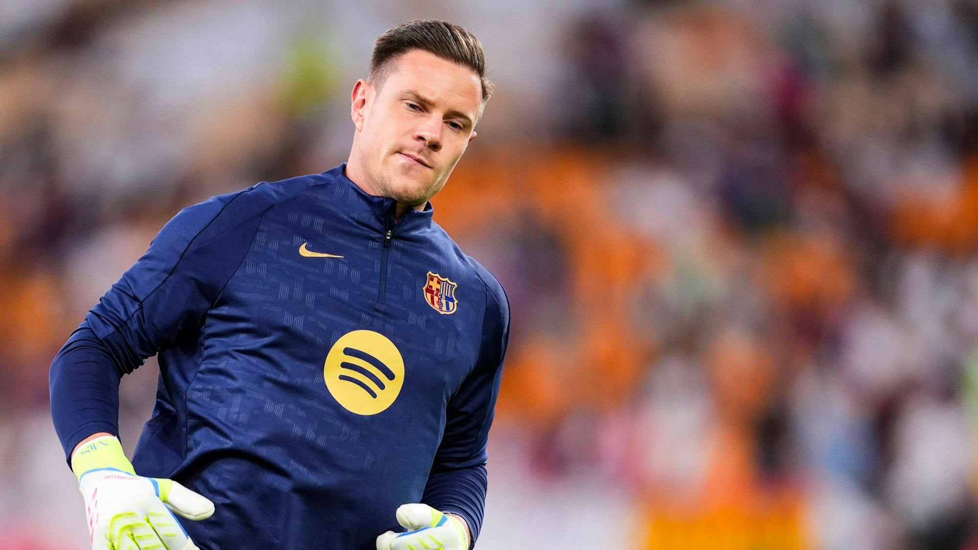 Ter Stegen in der Krise: Der Keeper steht nach seiner Degradierung bei Barça und mit Blick auf die WM 2026 unter Druck.