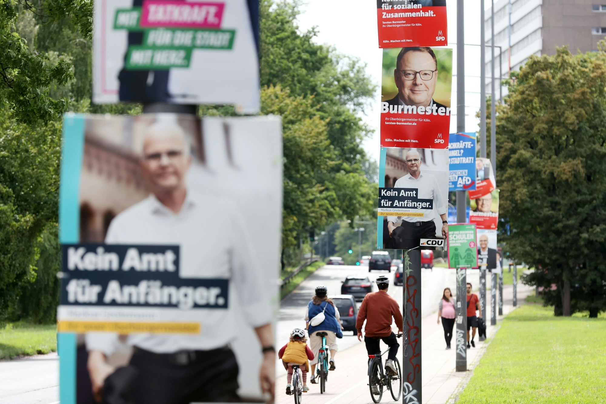 Seit 1. August ist die Wahlwerbung im öffentlichen Straßenraum erlaubt.