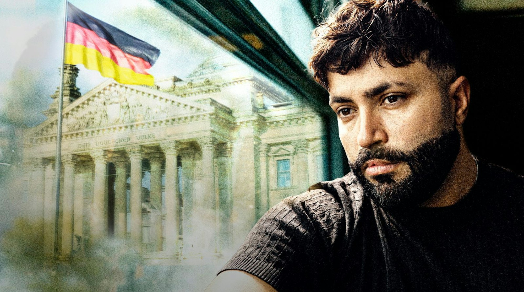 NDR-Journalist Sulaiman Tadmory floh aus Syrien. Mittlerweile hat er in Deutschland Wurzeln geschlagen. Soll er trotzdem zurückkehren? (Bild: NDR/Henning Wirtz picture alliance / imageBROKER | Schoening)